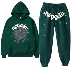 sp5der-classic-flame-logo-green-hoodie
