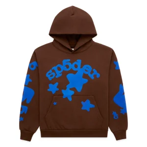 Sp5der-Beluga-Brown-Hoodie