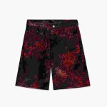 spider-v2-web-leather-shorts