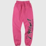 dark-pink-sp5der-sweatpants