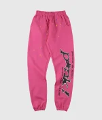 dark-pink-sp5der-sweatpants