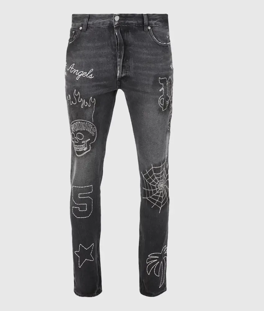 palm-angels-b-sp5der-classic-5-pockets-black-silver-jeans