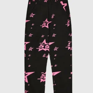 sp5der-5-star-work-sweatpants-black-pink