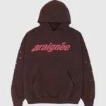 sp5der-araignee-hoodie-brown-sp5der-pink-logo