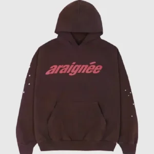 sp5der-araignee-hoodie-brown-sp5der-pink-logo
