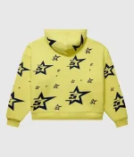 sp5der-double-layer-5-star-zip-hoodie-yellow-1