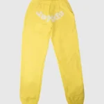sp5der-logo-print-sweatpants-yellow-logo-white