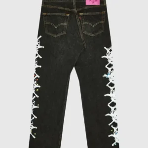 sp5der-vintage-web-and-stone-denim-jeans-black-pink-1