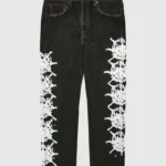 sp5der-vintage-web-and-stone-denim-jeans-black-pink