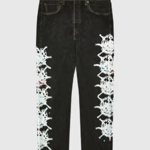 sp5der-vintage-web-and-stone-denim-jeans-black-pink