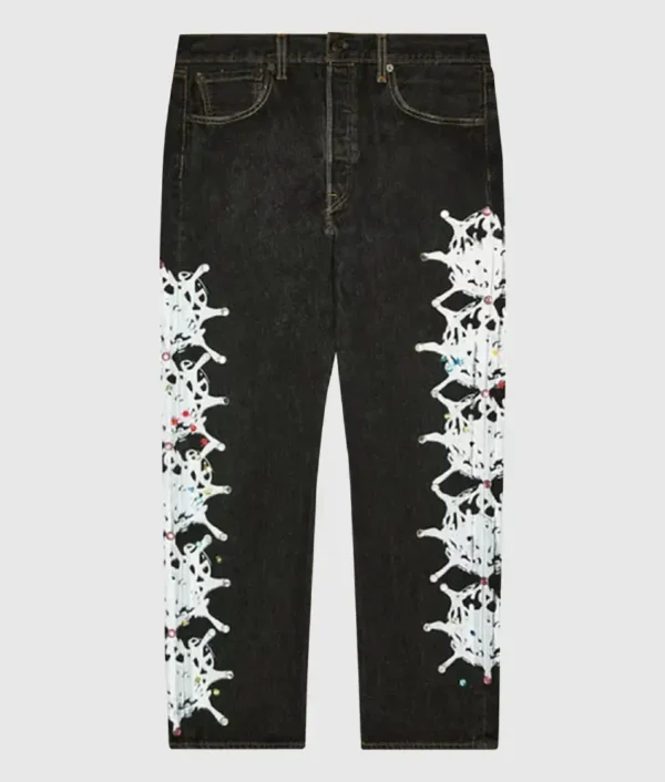 sp5der-vintage-web-and-stone-denim-jeans-black-pink