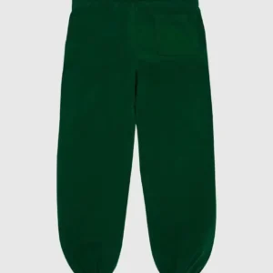 sp5der-web-sweatpants-hunter-green-sp5-blue-logo-1