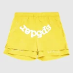 spider-logo-shorts-yellow-sp5der-logo-white