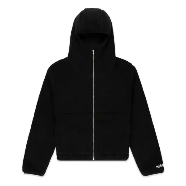 spider-teddy-fleece-zip-up-hoodie